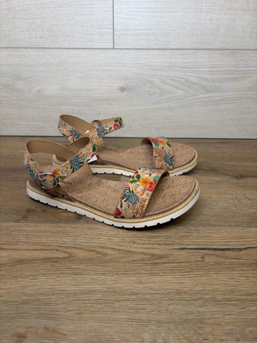 Style & Co Women's Mayaa Floral Flat Casual Sandals Size 7M